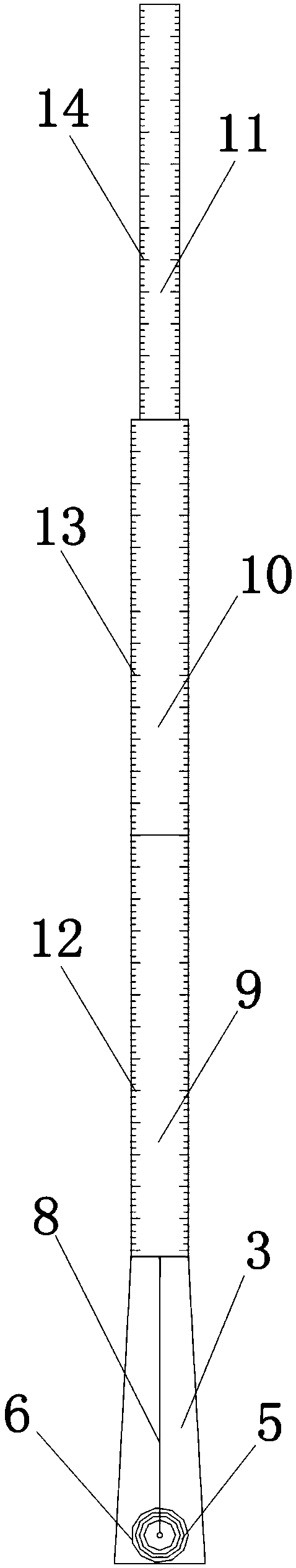 Portable teaching protractor