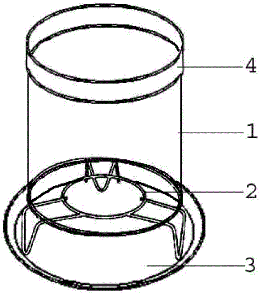 Indoor reproduction method and device for radish aphids