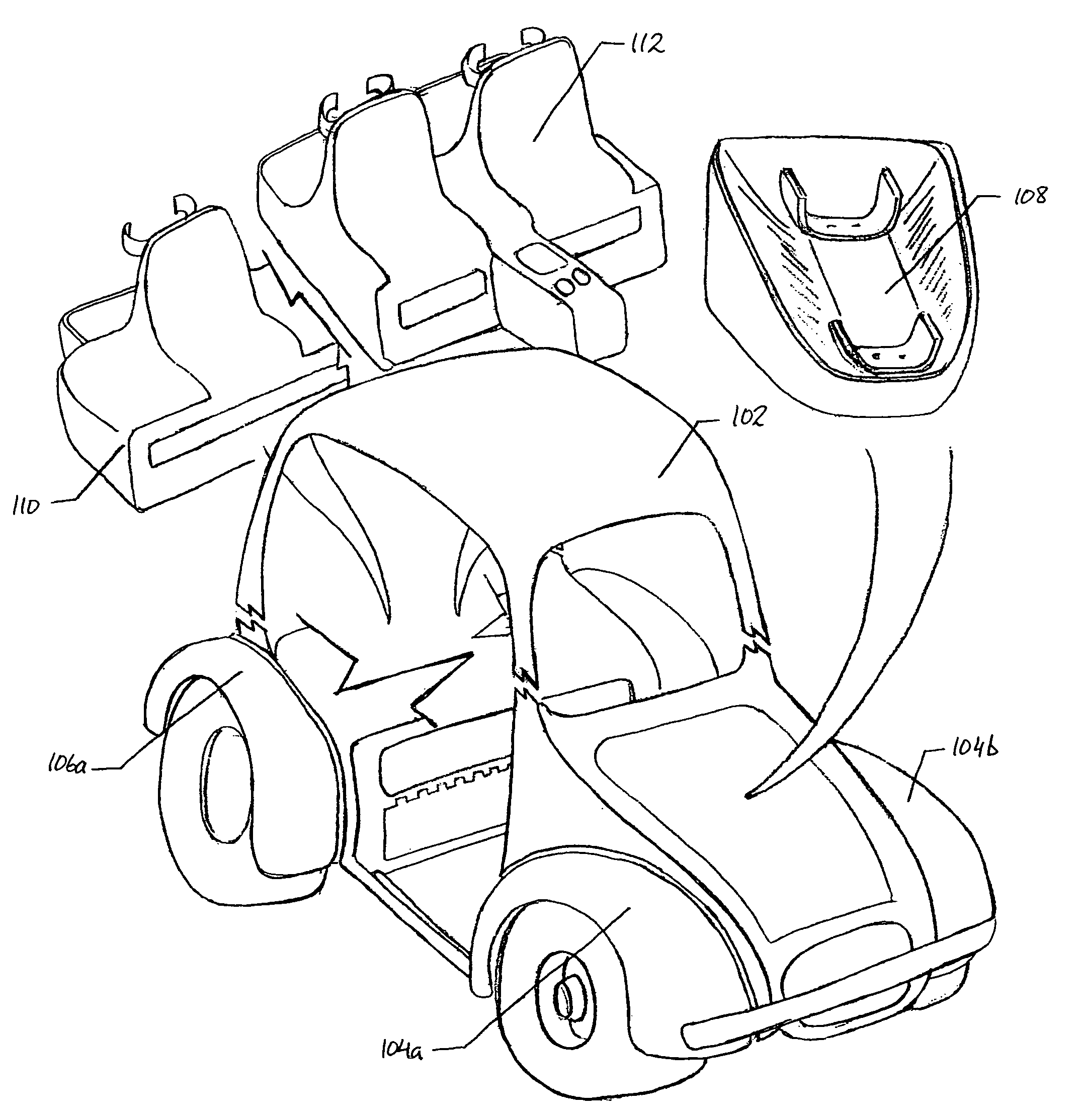 Electric golf cart and utility cart