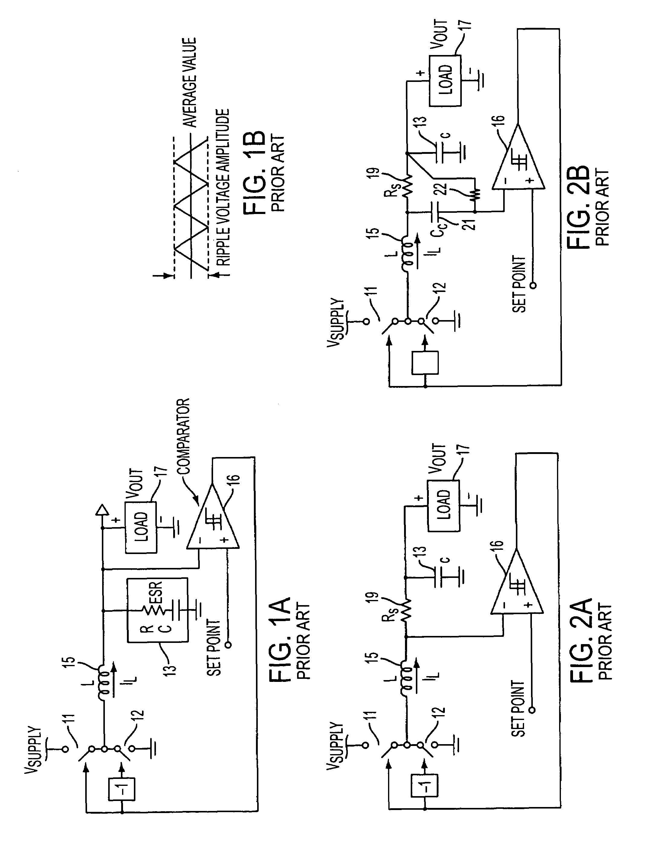 Hysteretic switching regulator