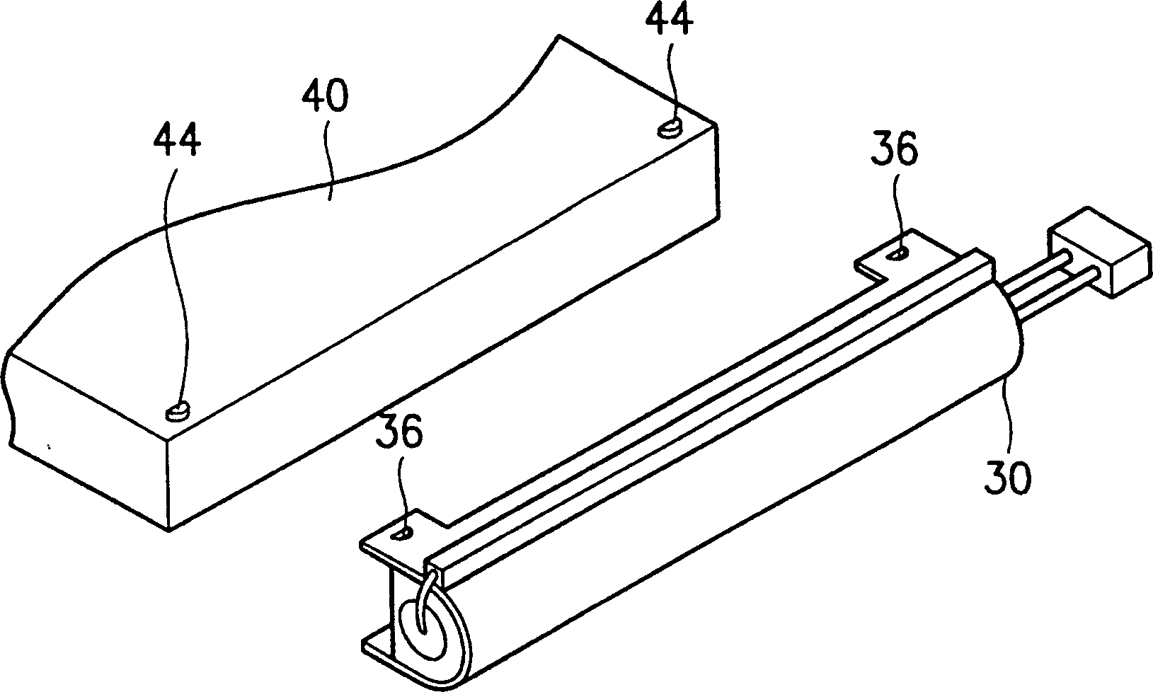 Back lighting device of LCD