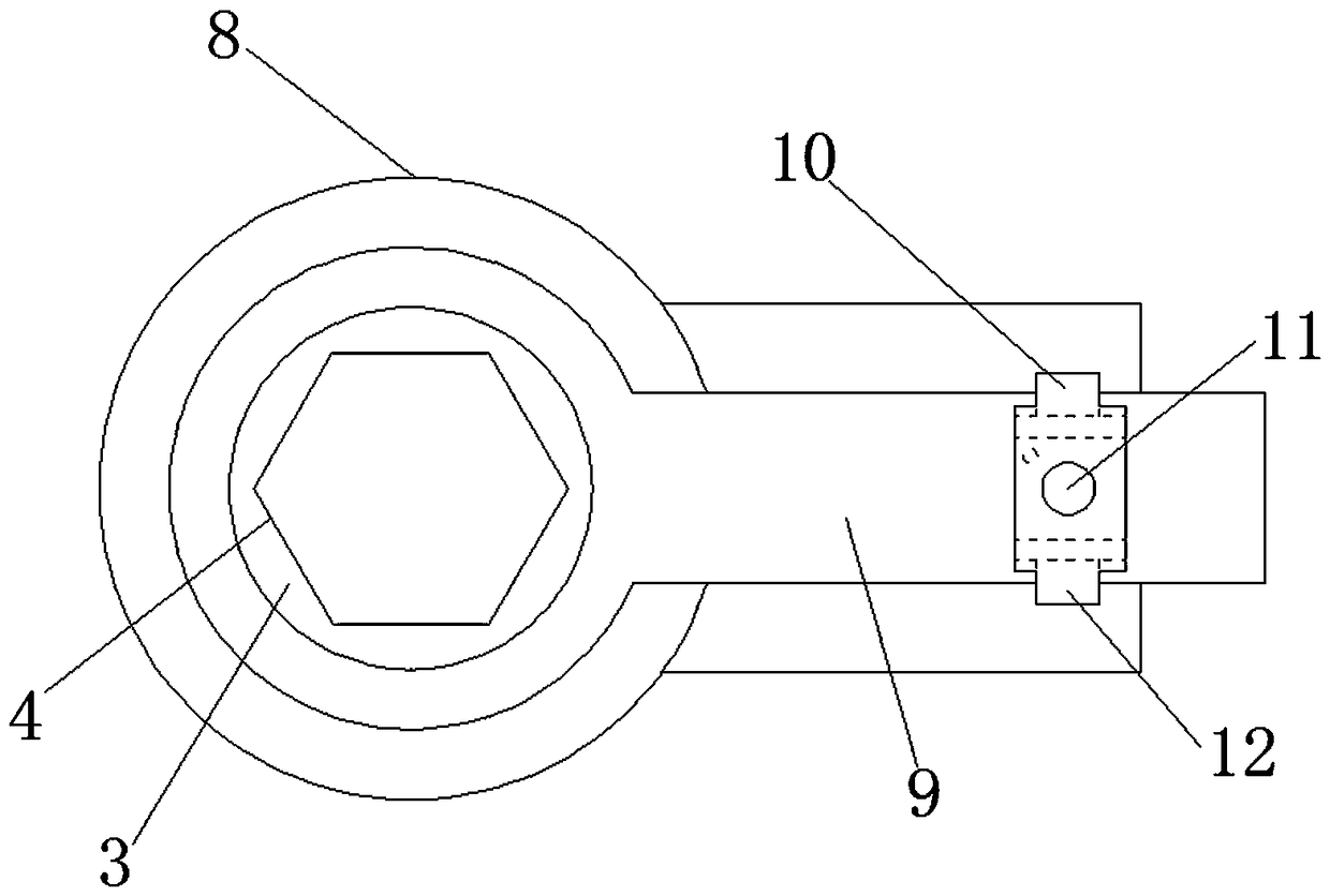 Fixed-torque electric spanner