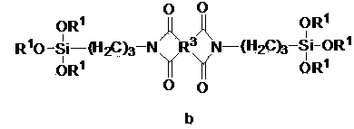 Preparation method of silane coupling agent with imide cycle structural unit