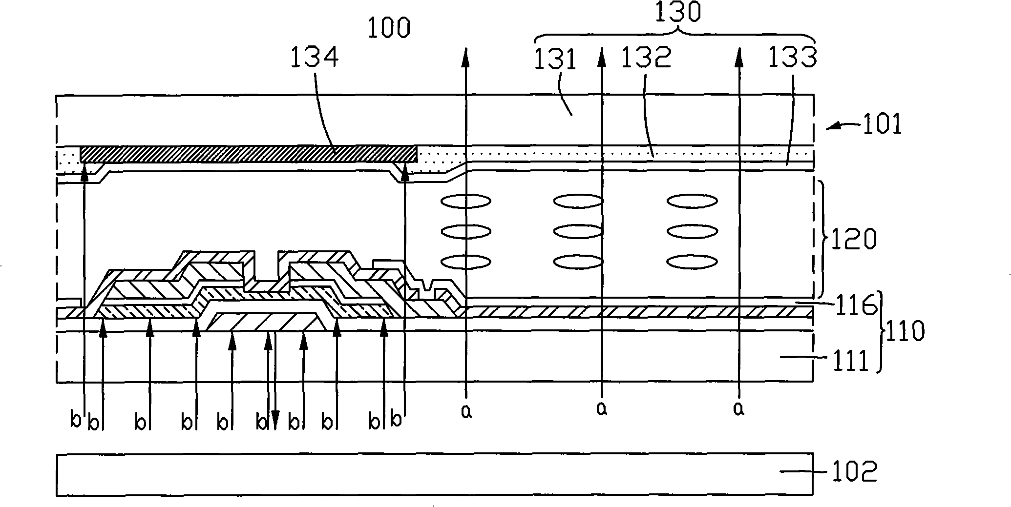 Liquid crystal display panel and LCD device