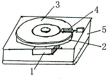 Rotating disc type electric mosquito heater