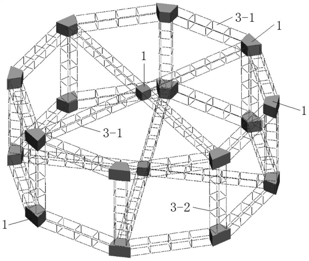 Expandable cabin section mechanism with high folding-unfolding ratio