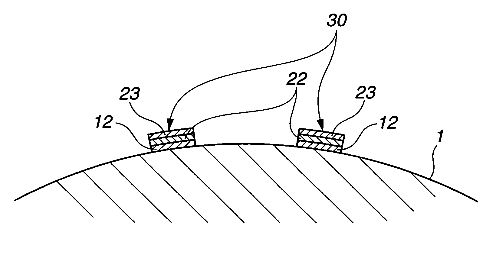 Method for preparing golf ball with indicia having metallic luster