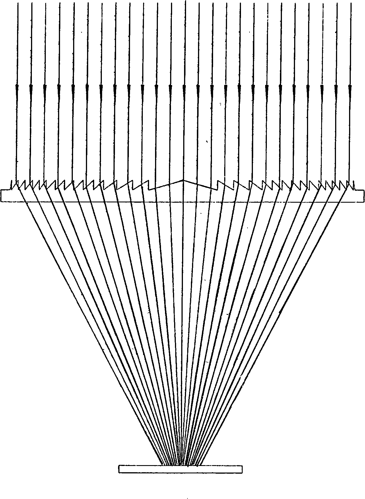 Planar condensing plate