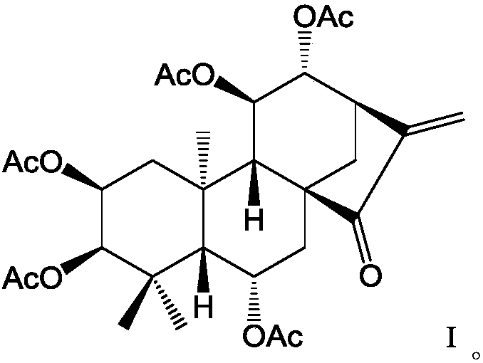 Corresponding-kaurane type diterpene derivative and application in preparation of antitumor drugs thereof