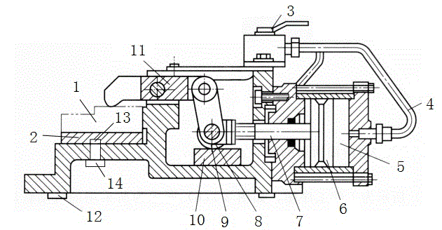 Adjustable pneumatic miller fixture