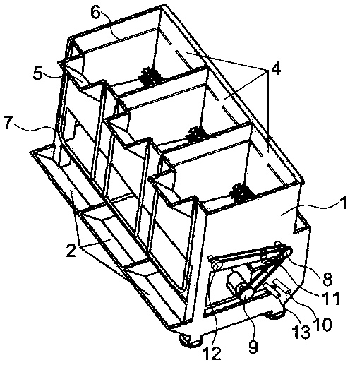 Grain drying device