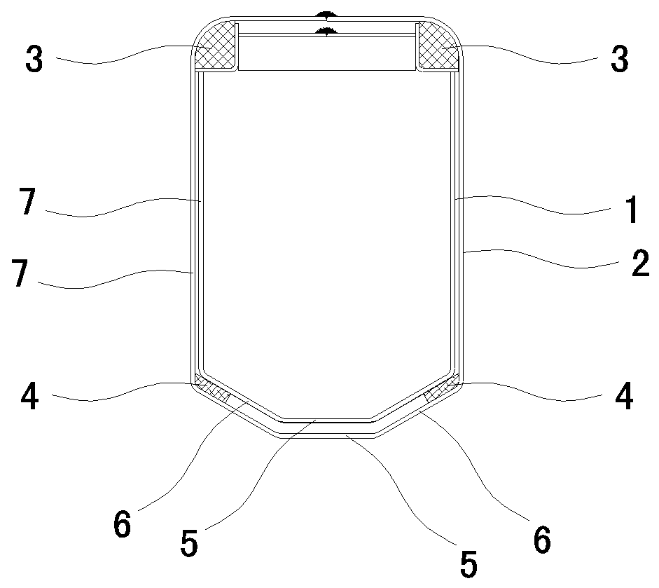 Upper-side light-load single-weld-joint cargo boom