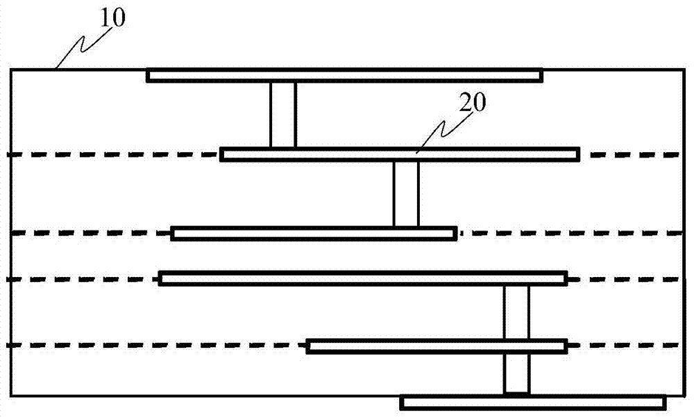 A kind of internal electrode conductive gold paste applied to low temperature co-fired ceramics and preparation method thereof