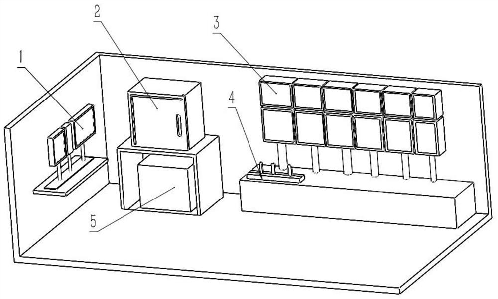 Intelligent building equipment self-control alarm device