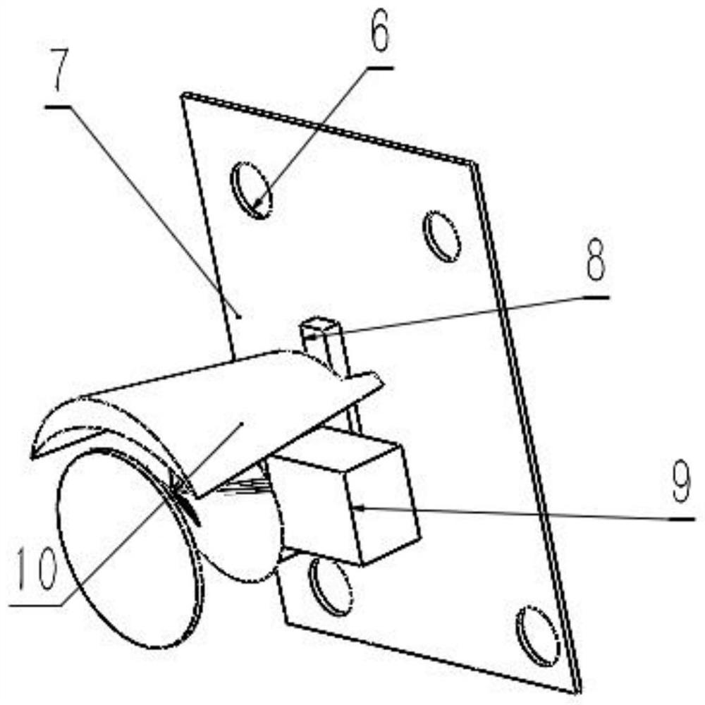 Intelligent building equipment self-control alarm device