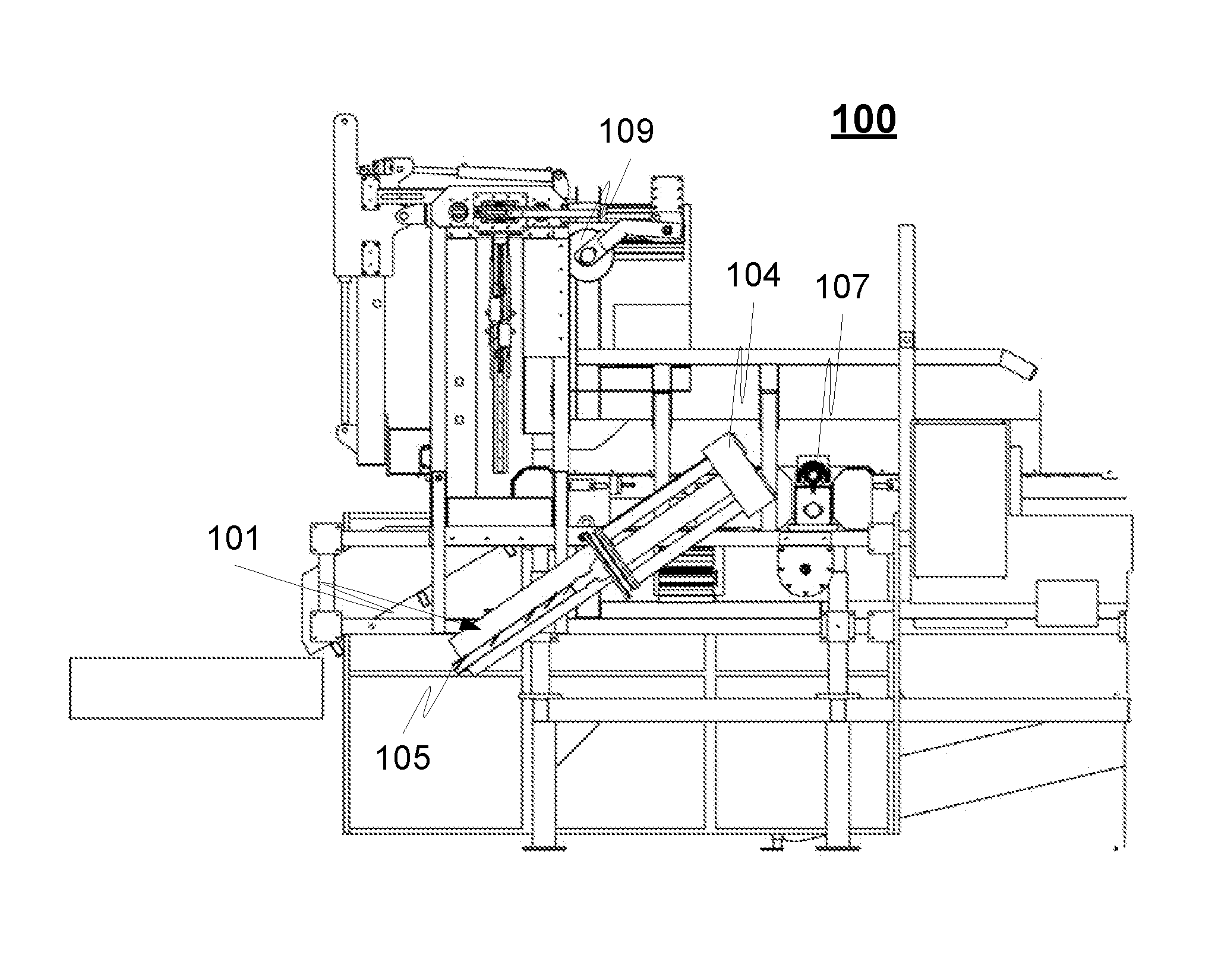 Bale opening device