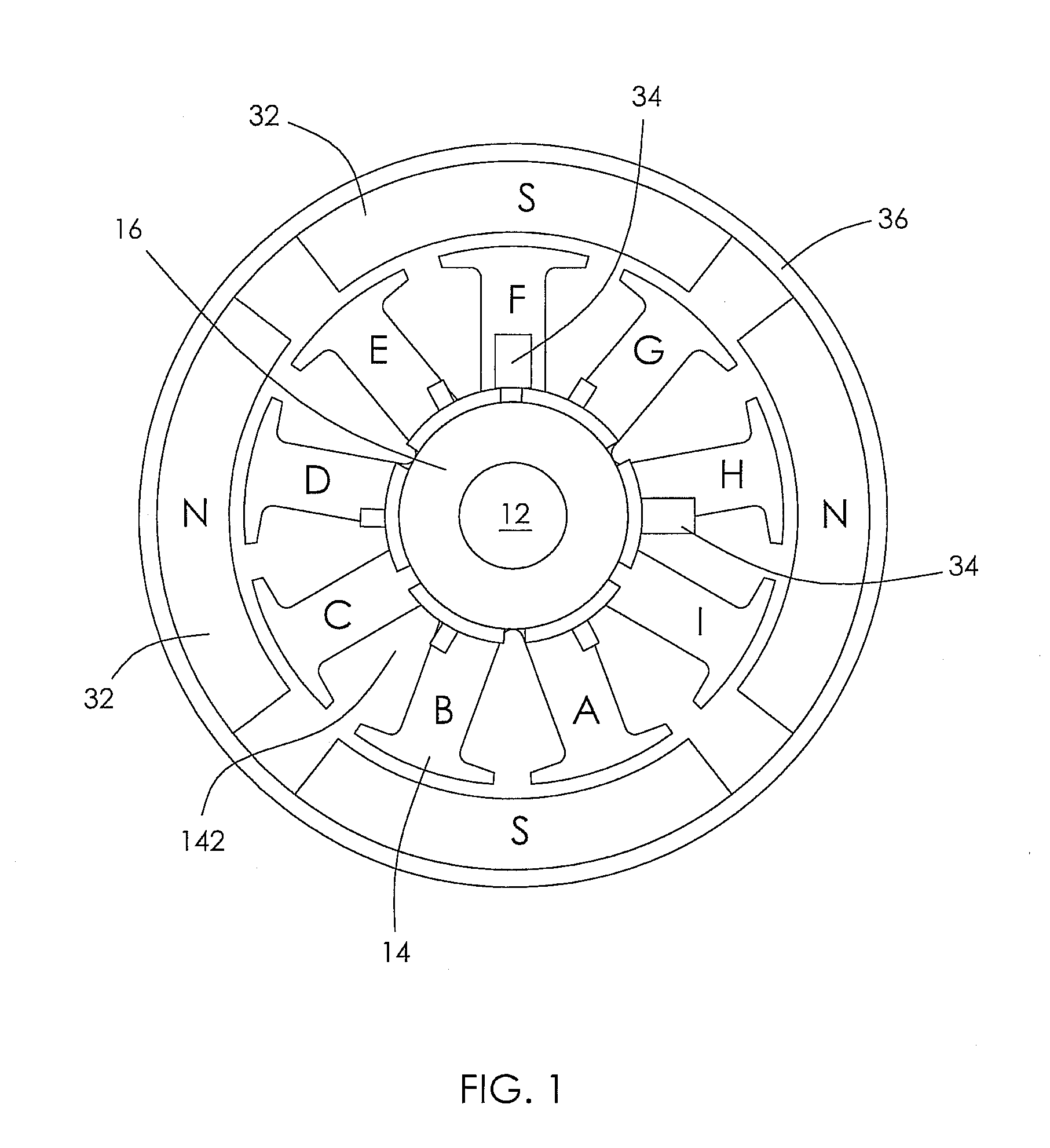 Permanent magnet electric motor