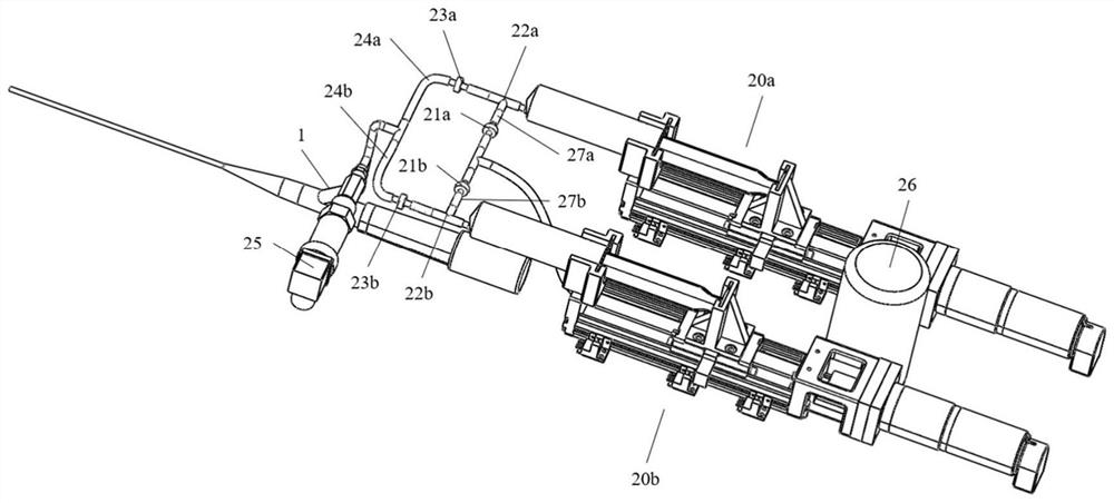 Automatic endoscope perfusion system capable of monitoring intrarenal pressure