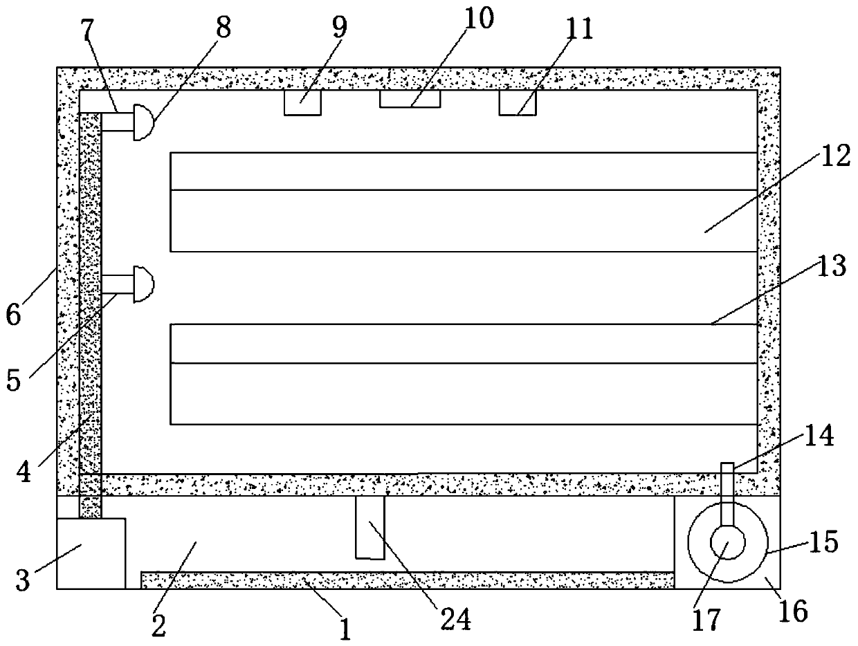 Vegetable seed germinating box