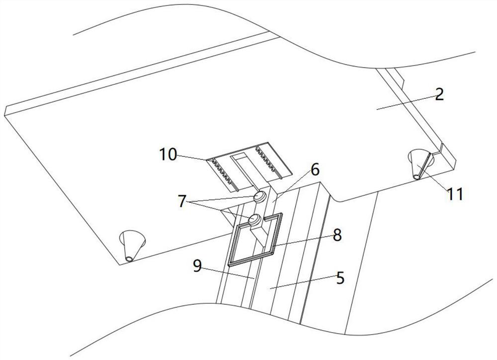 Simple frame for esophageal ultrasonic probe handle