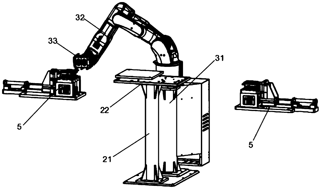 Numerically-controlled full-automatic machining center for precise hardware