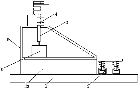 Industrial automatic conveying device