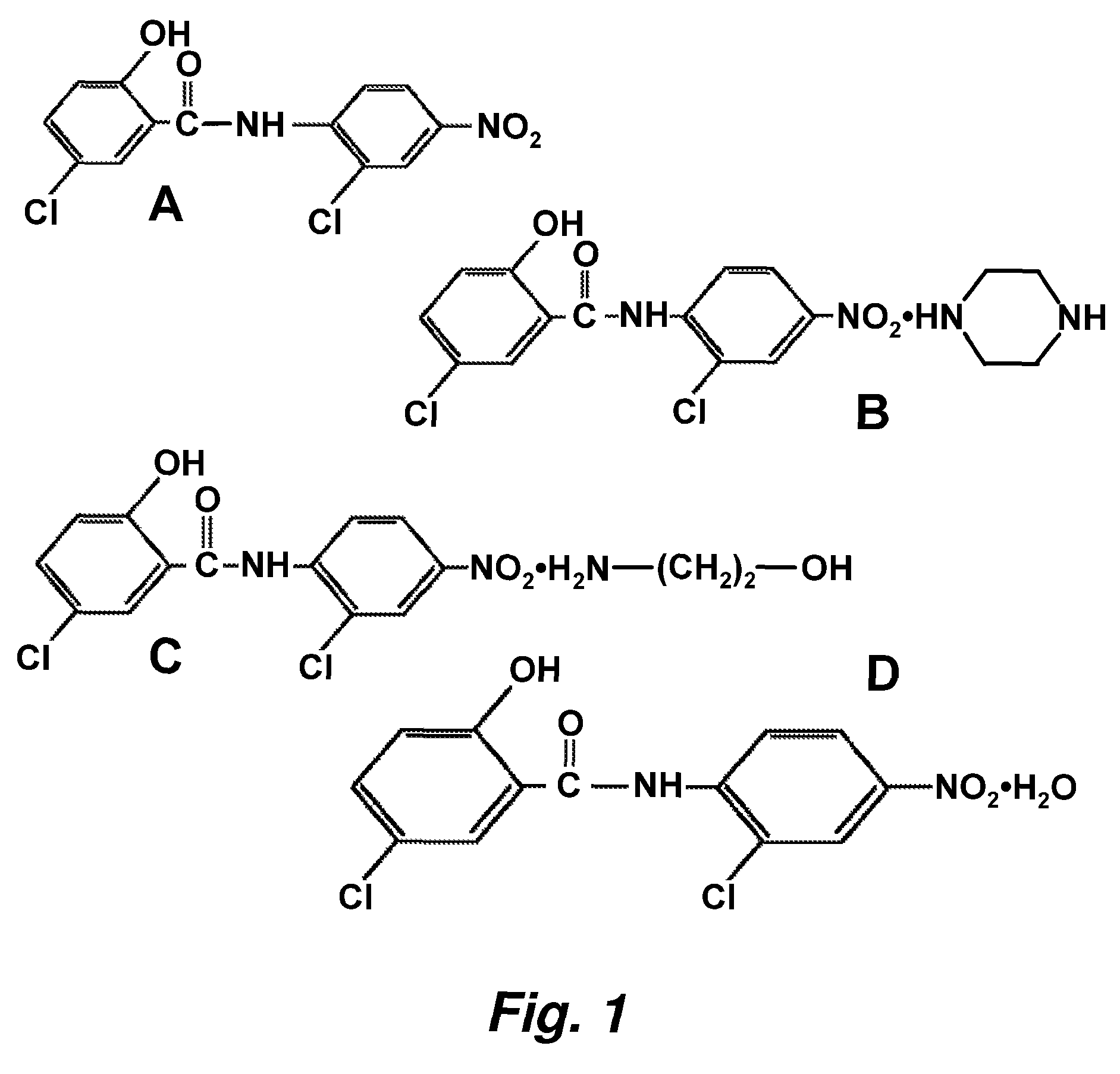 Salicylanilides enhance oral delivery of therapeutic peptides