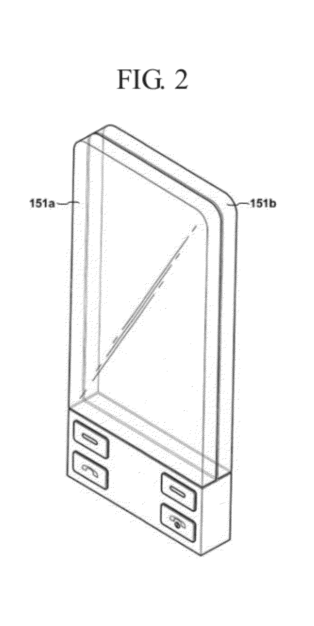 Method for providing user interface based on multiple displays and mobile terminal using the same