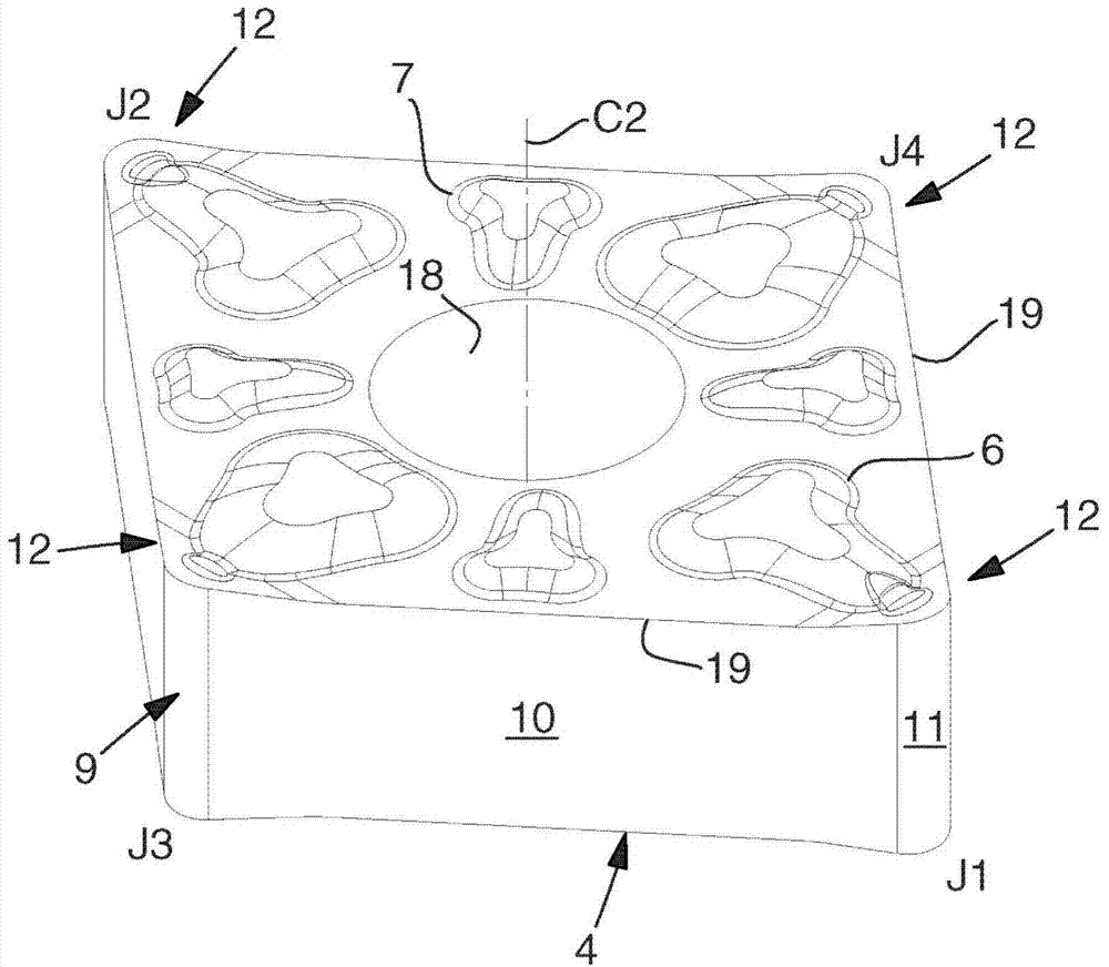 Double-sided indexable turning inserts