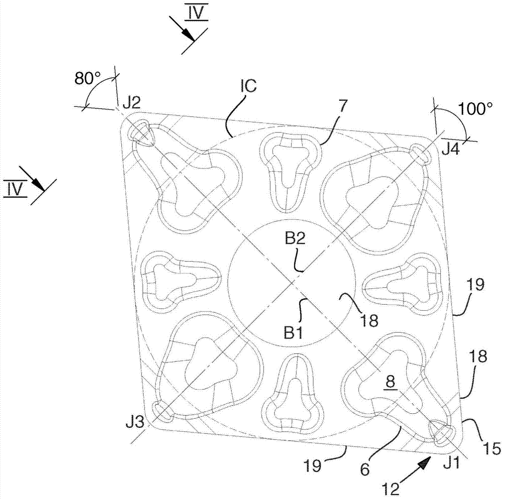 Double-sided indexable turning inserts