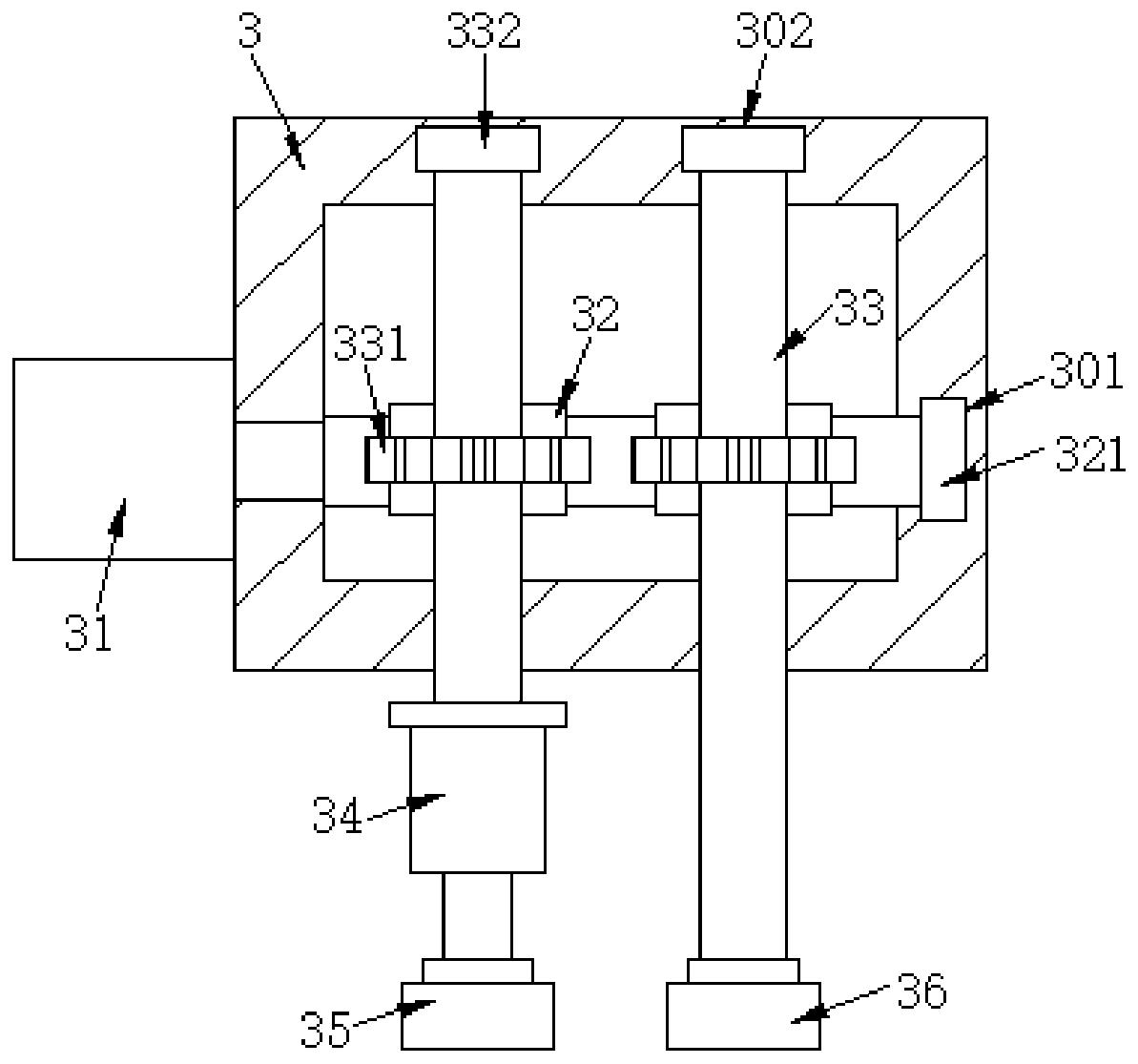 Multi-stage grinding machine for mechanical equipment production