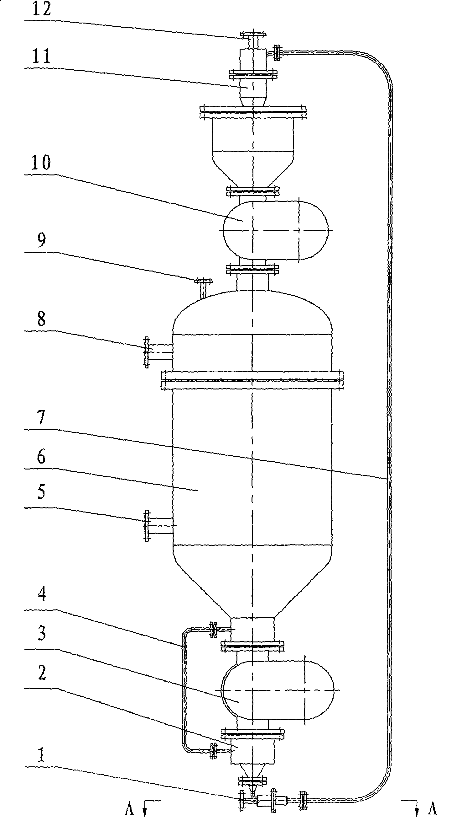 Pressure type dynamic sand filter