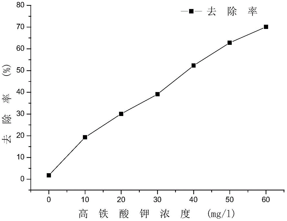 Preparation method of liquid potassium ferrate by utilizing ultrasonic electrolysis