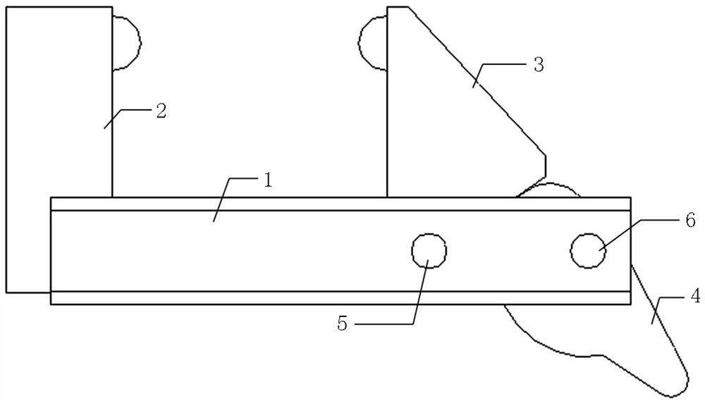 A building formwork connecting device and its construction method