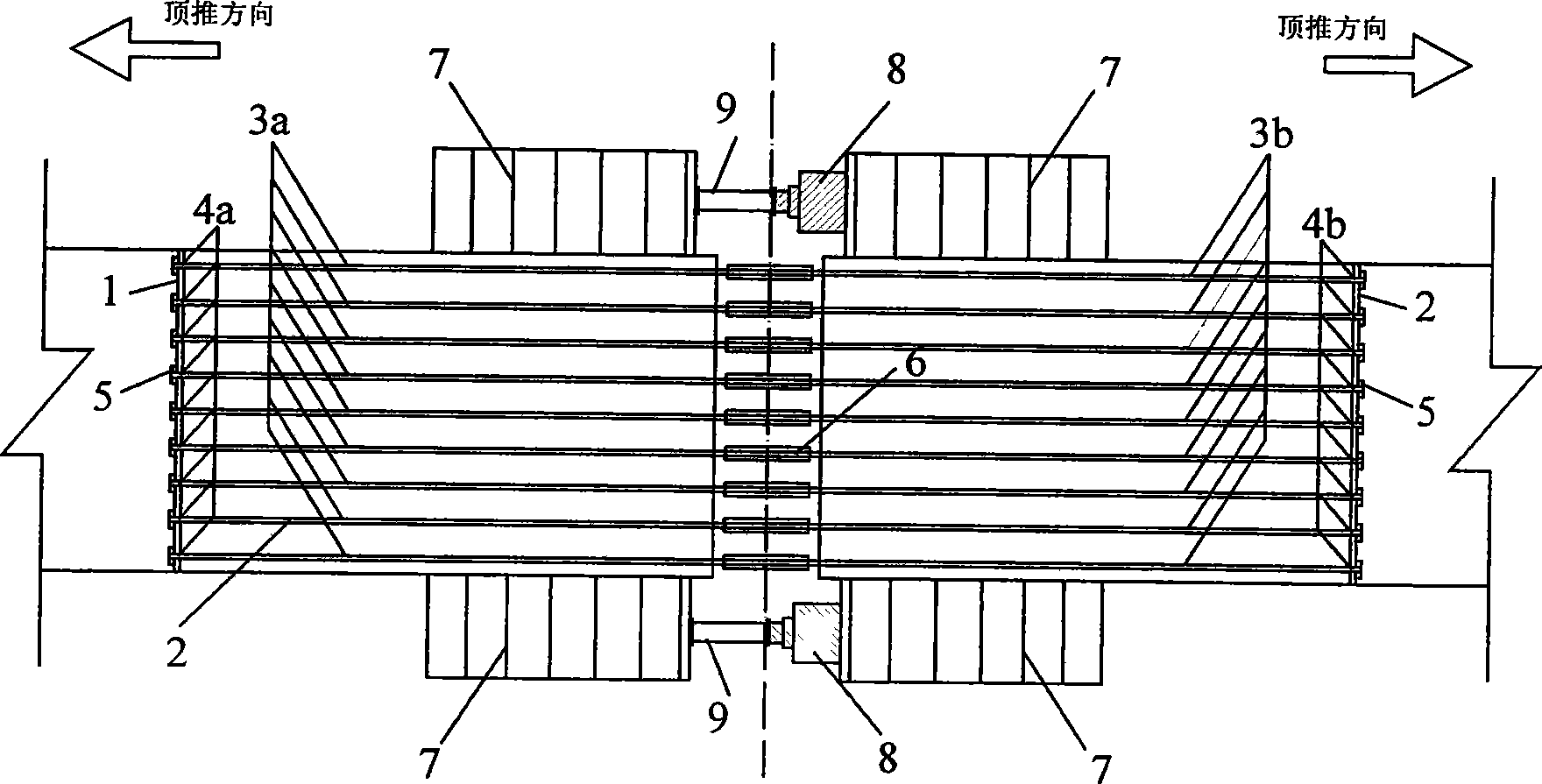 Pretensioning method for converting old simply supported beam bridge into continuous bridge