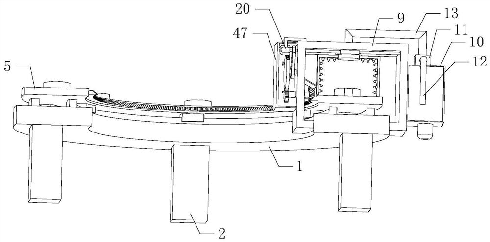 Surface anti-rust treatment equipment for parts used in the processing and manufacturing of hydraulic turbines