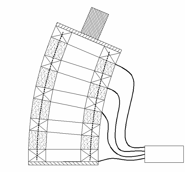 Three-dimensional swinging type magnetorheological damper