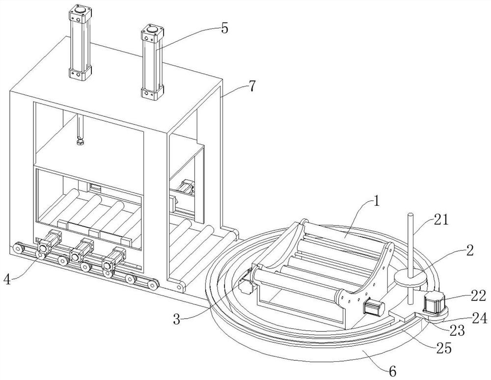 Total mixed ration (TMR) wrapping machine for livestock feed preparation