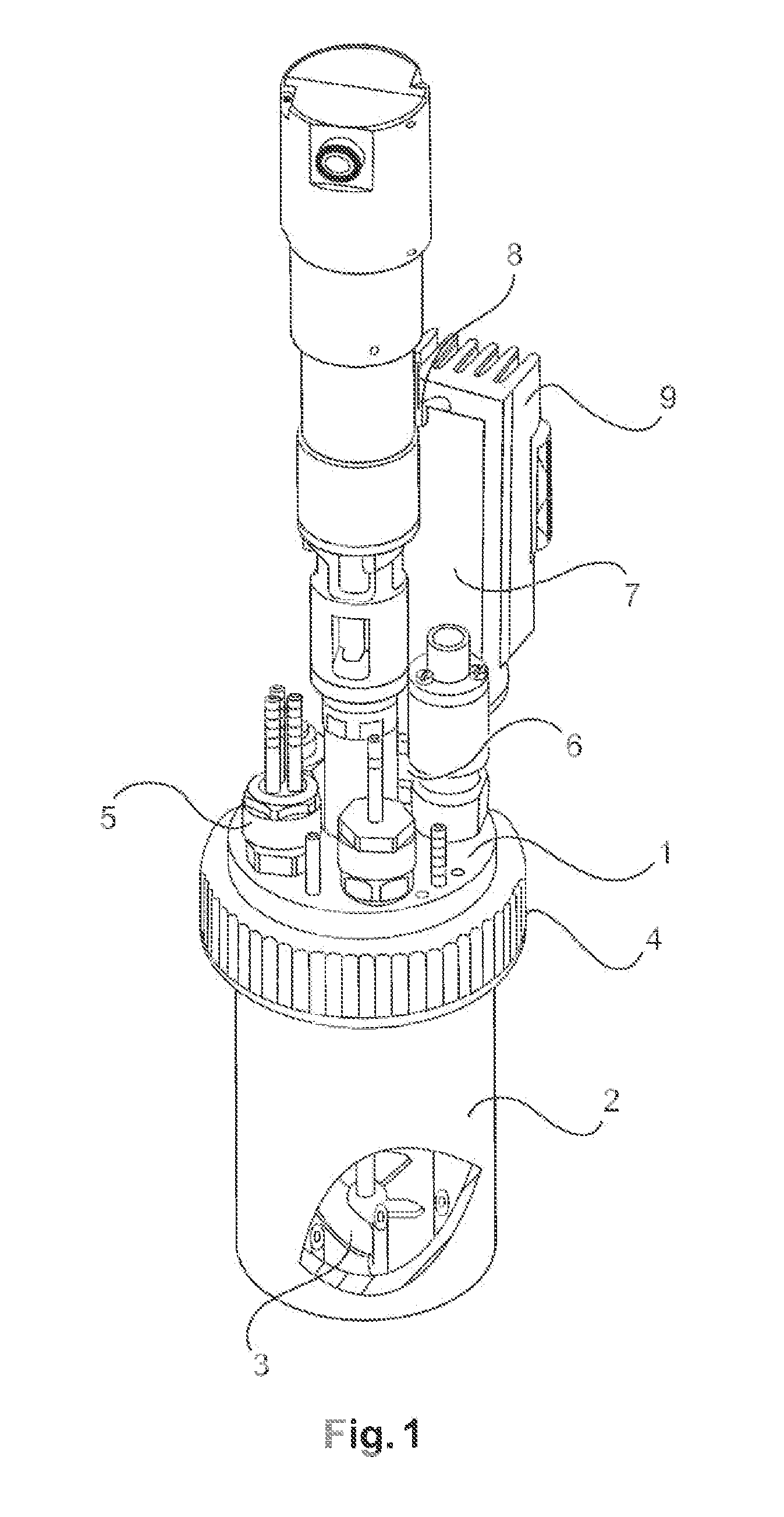 Biotechnological apparatus comprising a bioreactor, exhaust gas temperature control device for a bioreactor and a method for treating an exhaust gas stream in a biotechnological apparatus