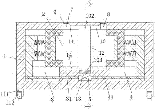 Power equipment for press fixing