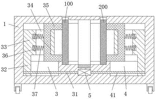 Power equipment for press fixing