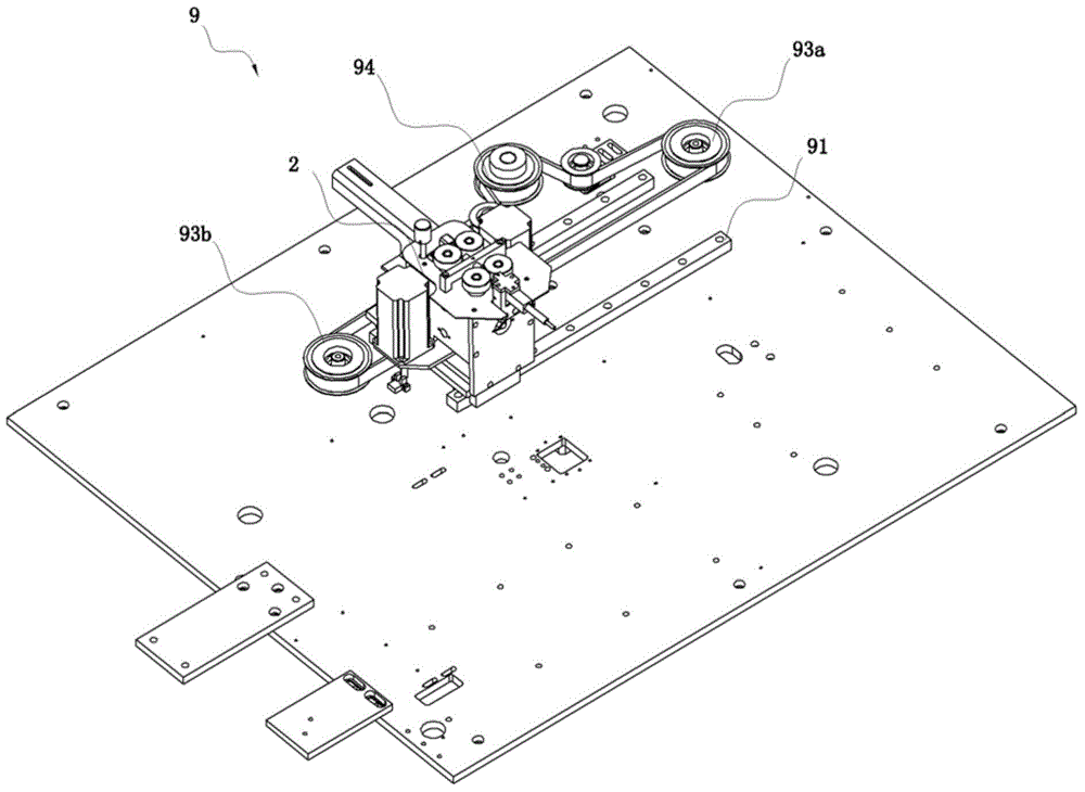 Full-automatic copper belt machine, terminal machine and method for feeding sheaths by pressing copper belt riveting terminals