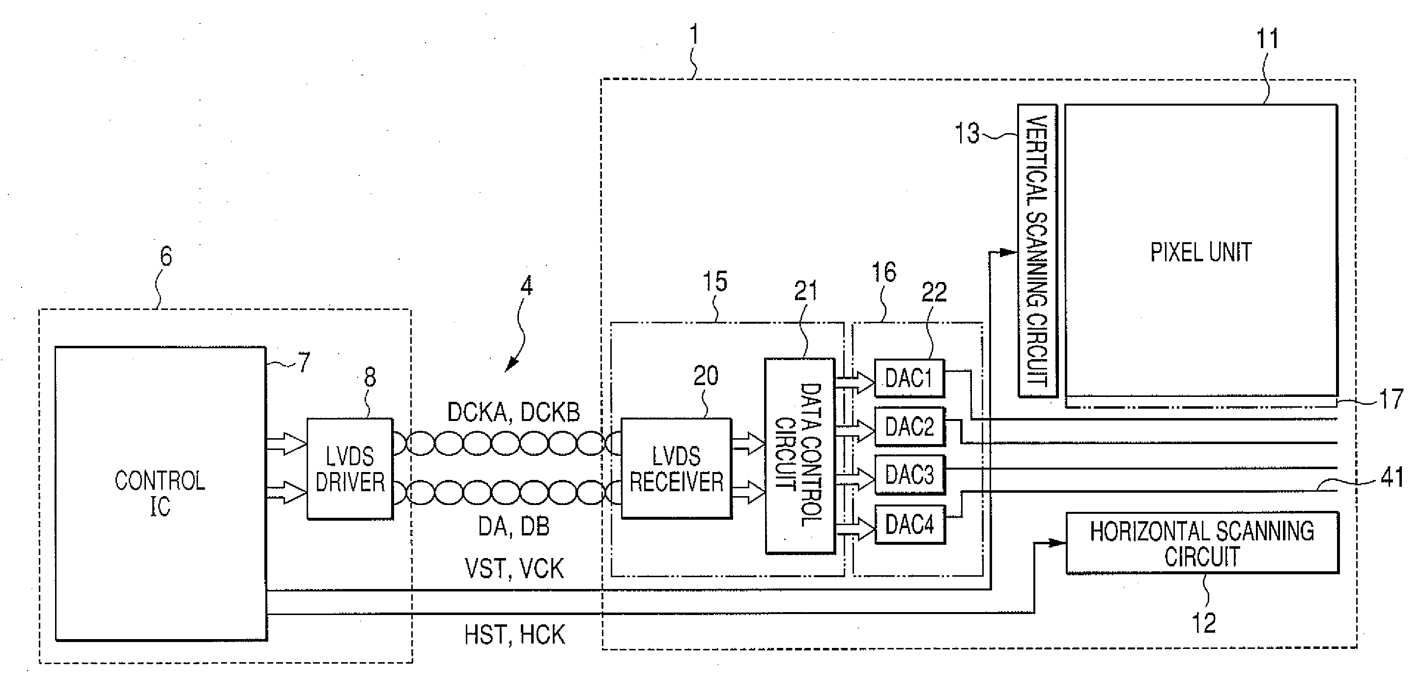 Active matrix substrate, reflection type of liquid crystal display and projection type liquid crystal display apparatus