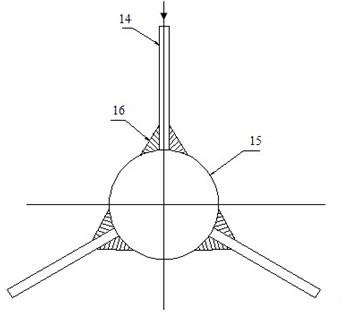 Efficient and energy-saving magnetizing roasting rotary kiln