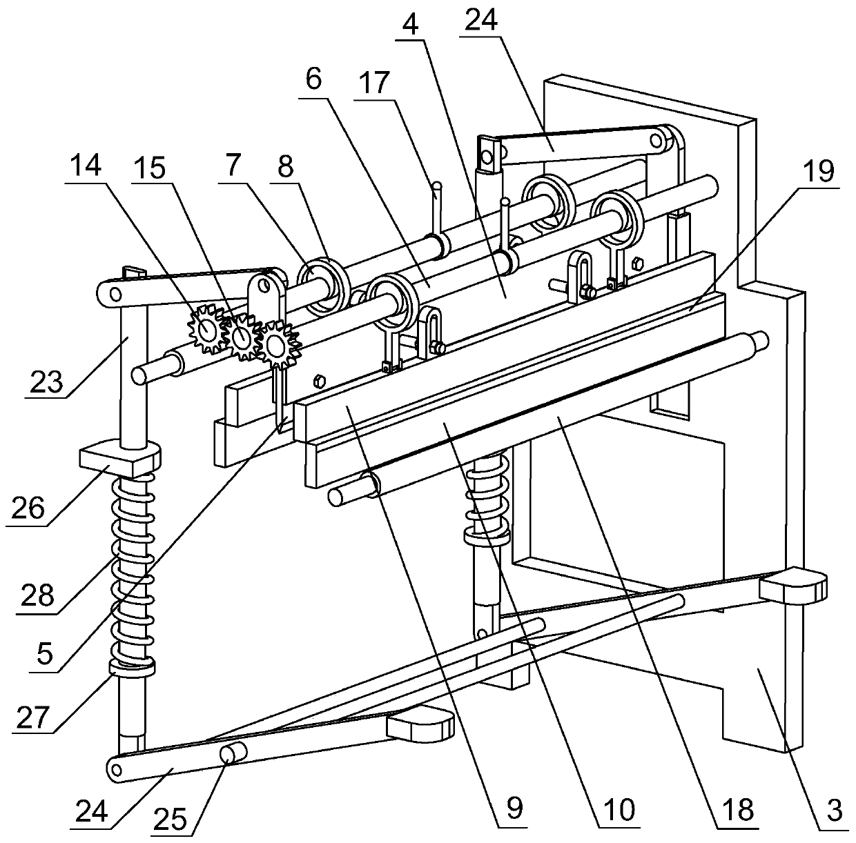 Plane winding machine