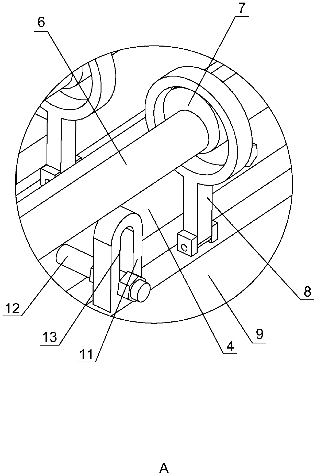 Plane winding machine