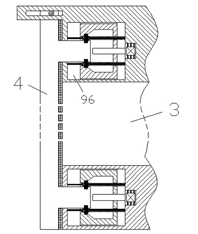 Power distribution cabinet having cooling fans