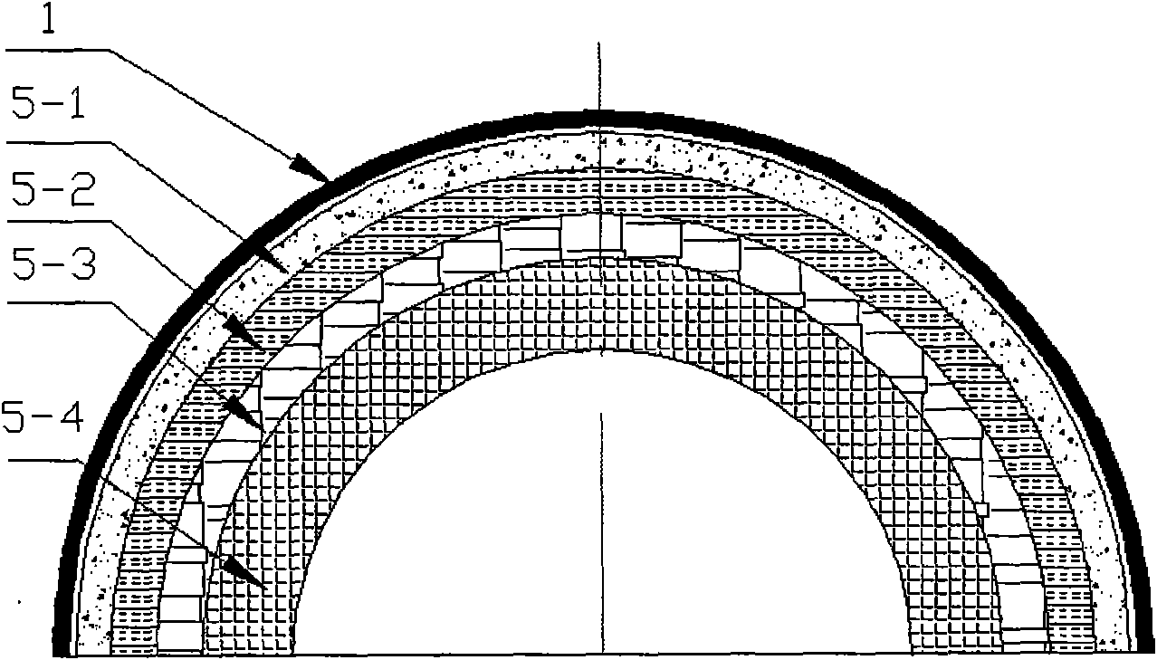 Method for preventing intergranular stress corrosion of vault of hot blast heater