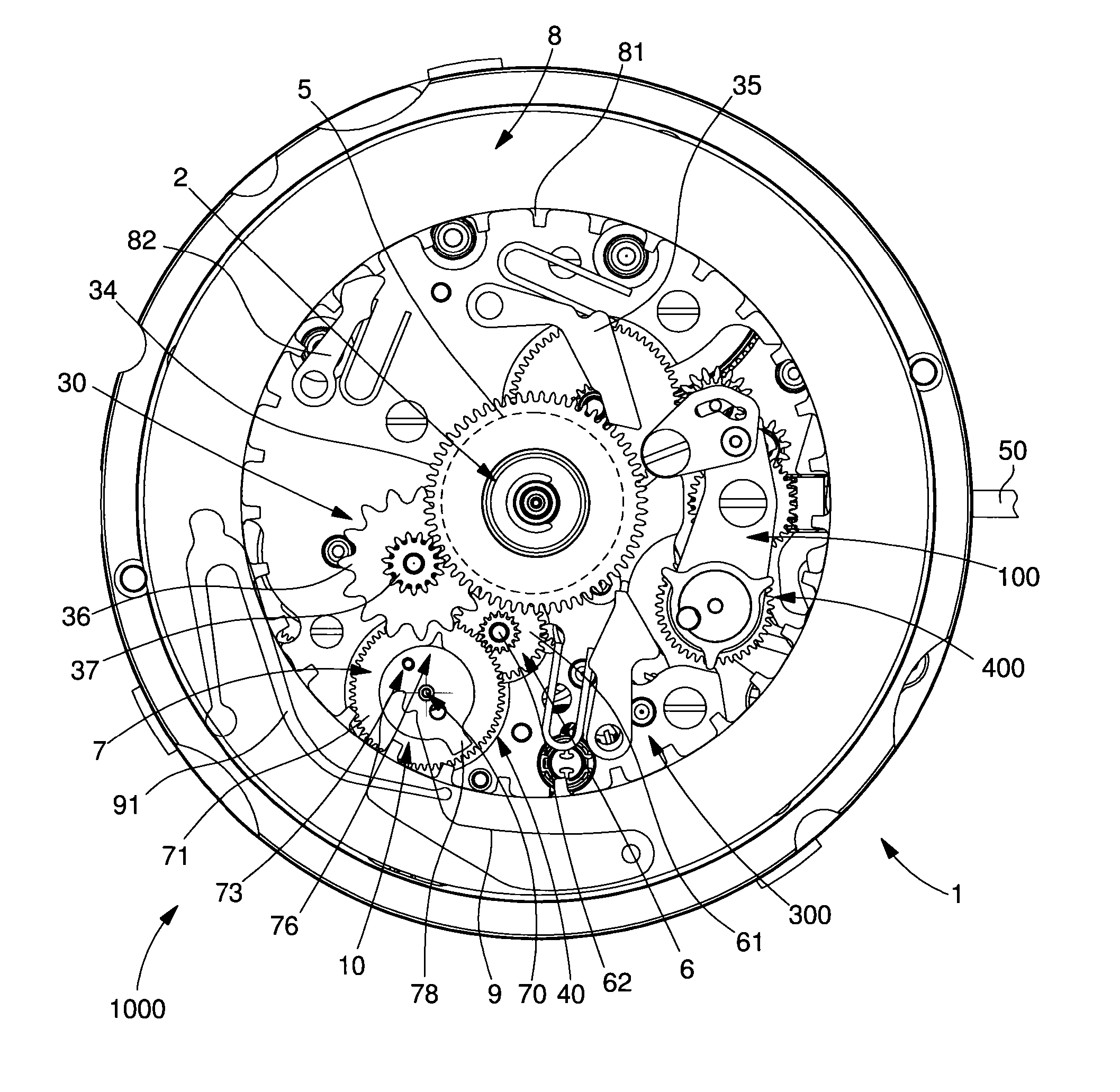 Mechanism for displaying and correcting the state of two different time measurable quantities