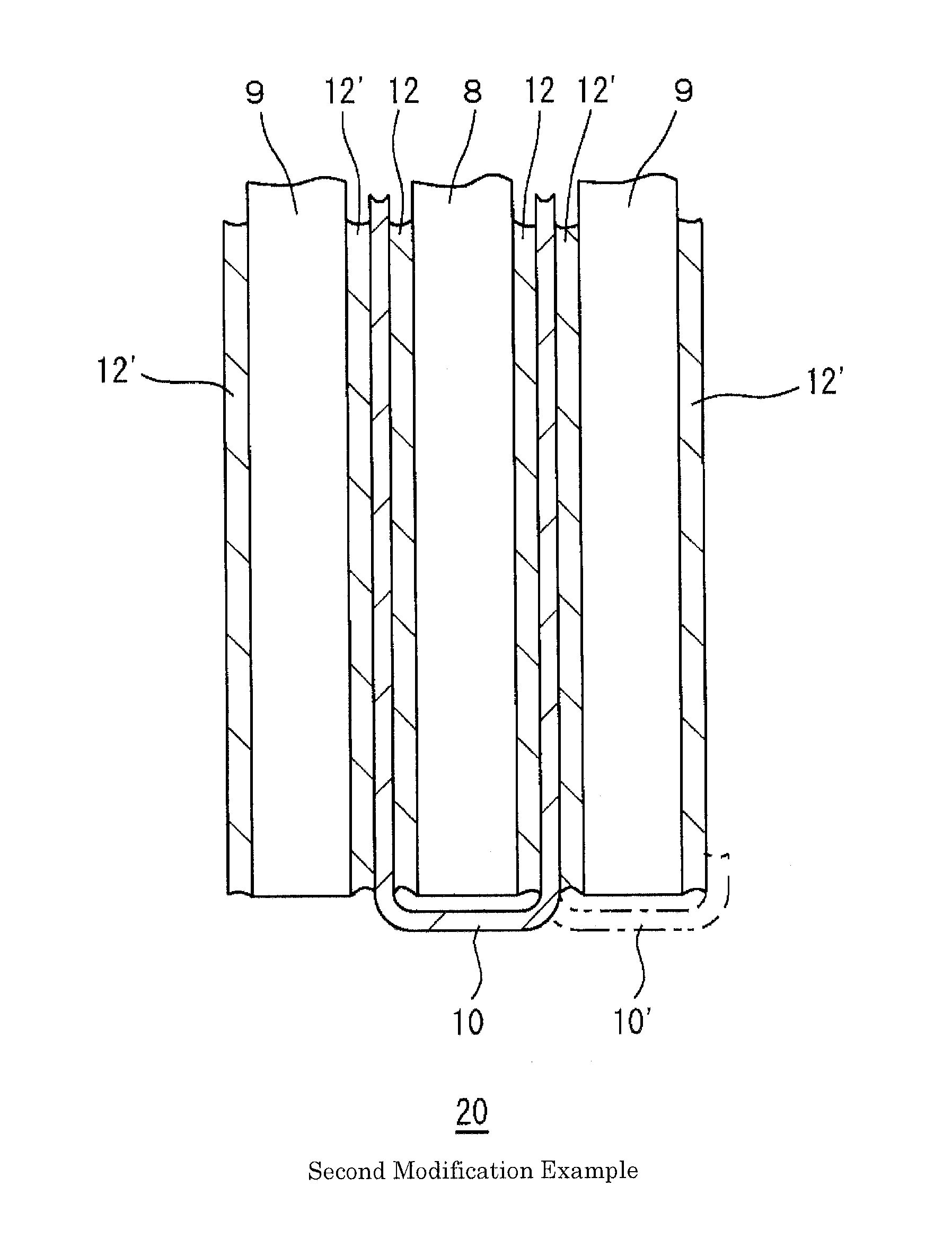 Liquid lead storage battery and battery system